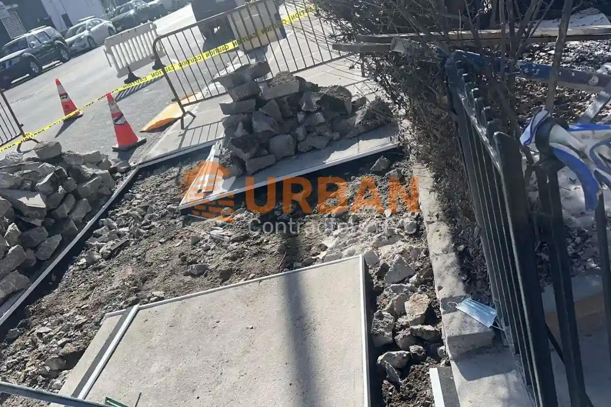 NYC sidewalk defect showing liability for property owners