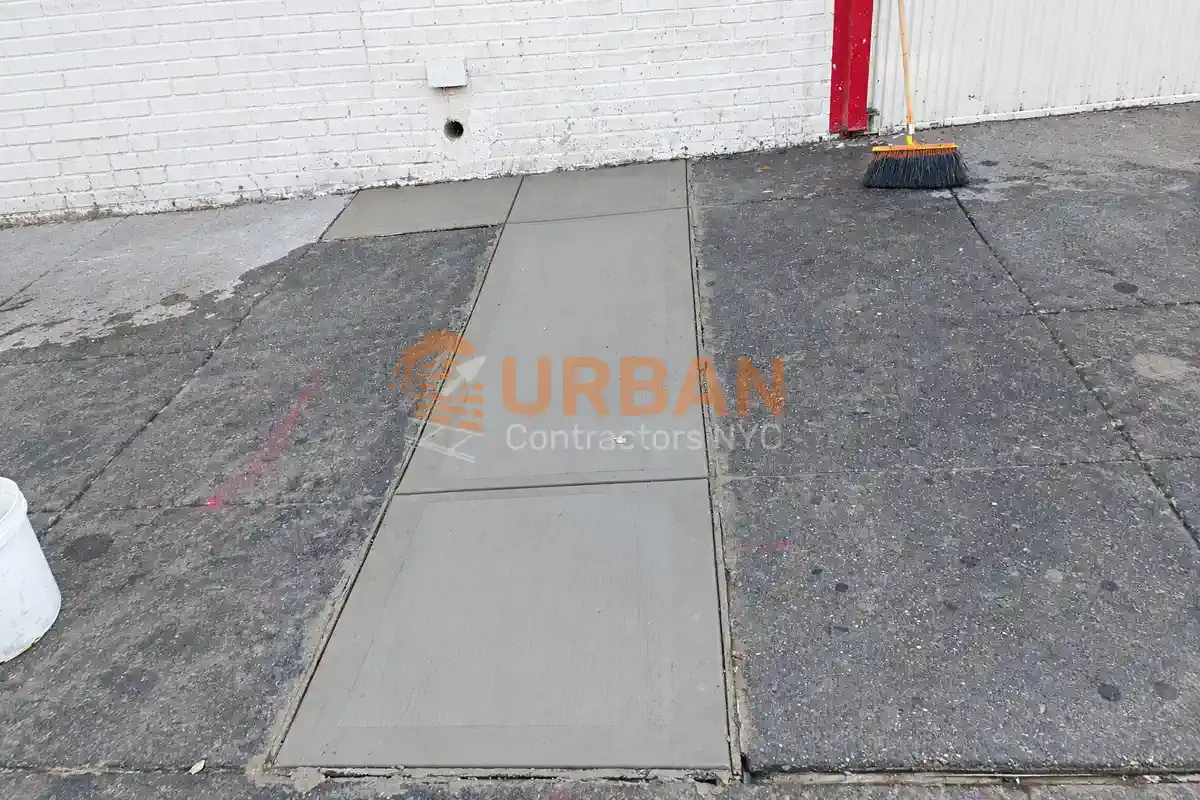 Repaired concrete expansion joints NYC