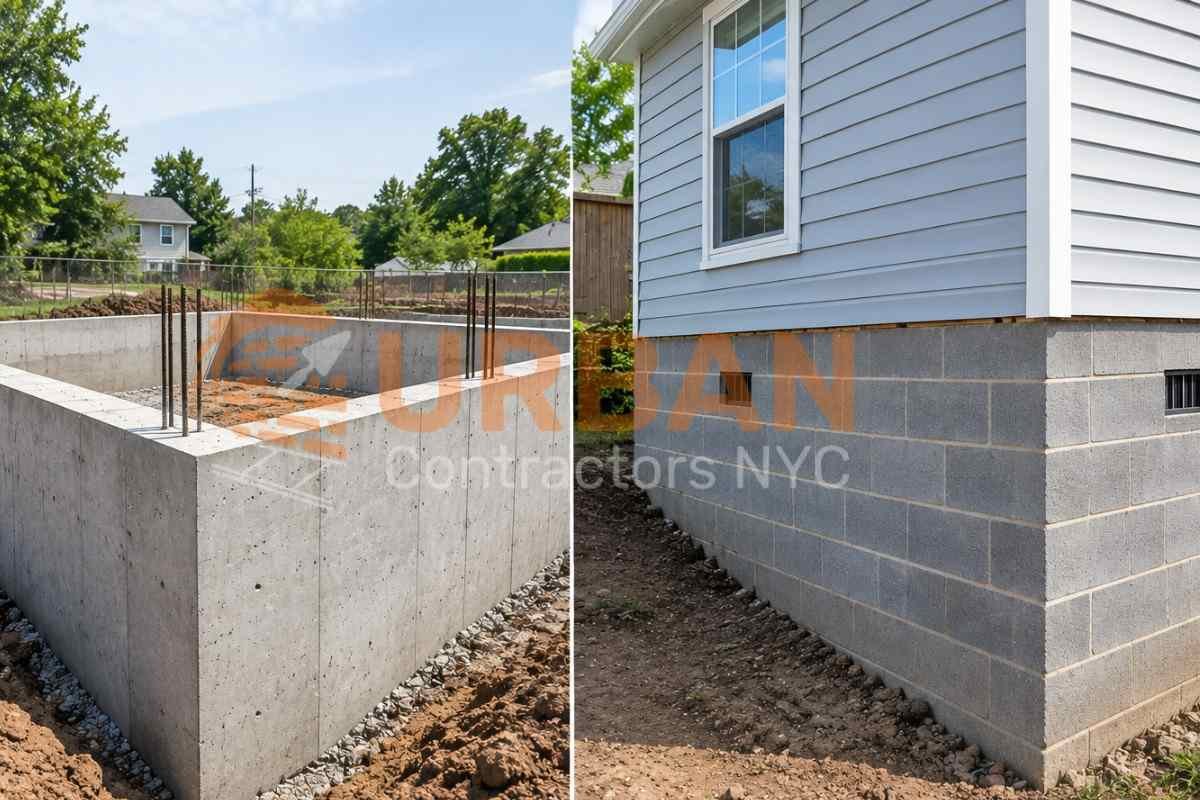 Concrete Foundation vs Block Foundation: What NYC Property Owners Should Know